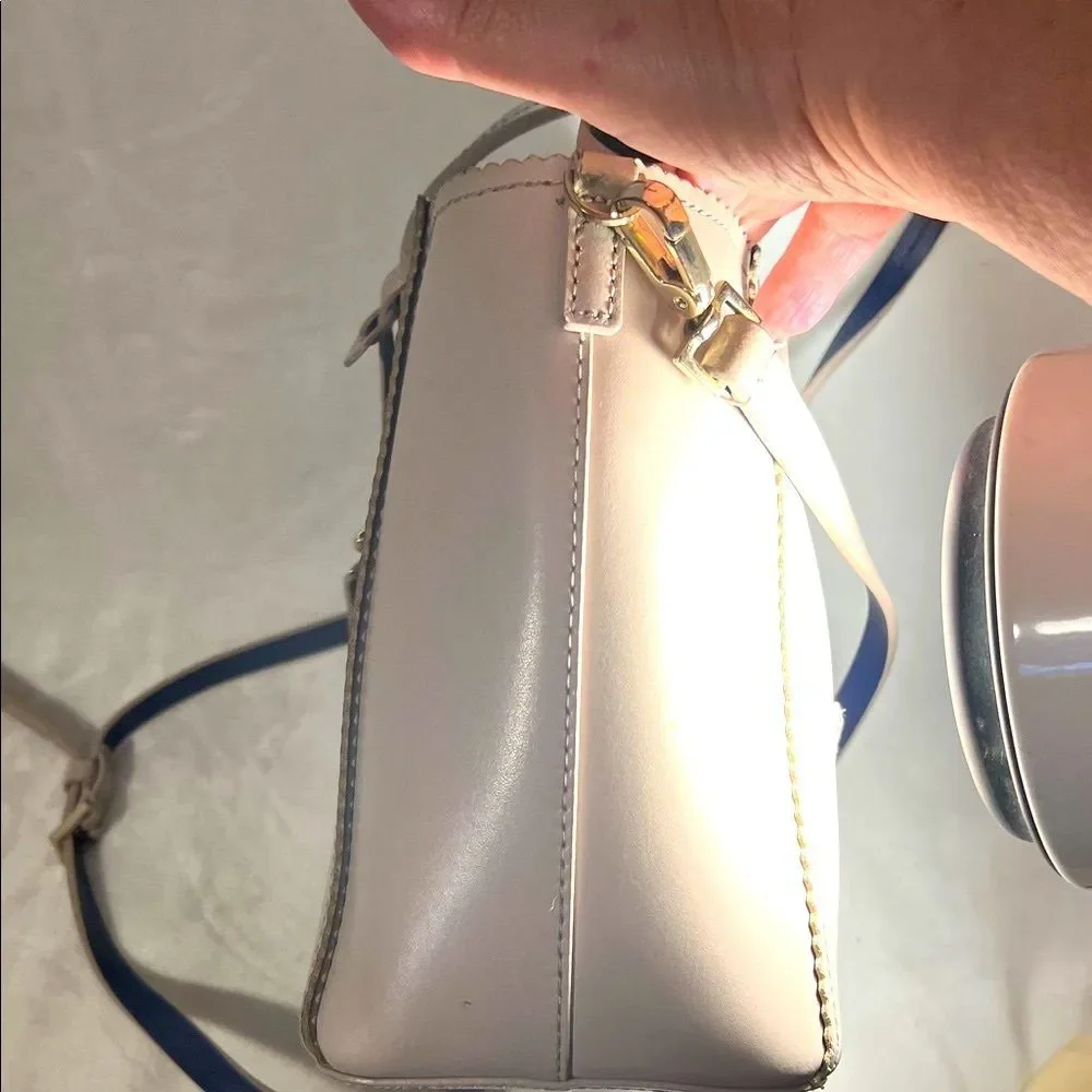 Kate Spade Light Cream Satchel Bag